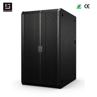 Çift 18 İnç Subwoofer'lı Güçlendirilmiş Profesyonel Ses Sistemi 3000W Aktif Sub Bas Hoparlör, Alman DSP FIR ile Sahne ve Kulüp Kullanımı İçin