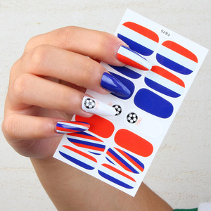 Adesivi per Unghie a Tema <span class=keywords><strong>Calcio</strong></span> Mondiale 2026 - Design con Bandiere delle Squadre Nazionali - Product Image 3