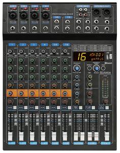 Console de <span class=keywords><strong>mixage</strong></span> audio Xtuga ATS-82 8 canaux Mélangeur numérique professionnel Fabricant chinois pour audio vidéo et éclairage - Product Image 3