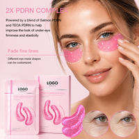 OEM ODM Crème éclaircissante, apaisante, hydratante, anti-cernes et anti-poches CPSR |   CPNP |   Masques pour les yeux à la caféine PDRN certifiés GMP
