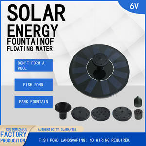 Solaire <span class=keywords><strong>BirdBath</strong></span> Fontaine Pompe Pompe De Fontaine À Énergie Solaire 1.2W Actionné Solaire Flottant Kit de Fontaine pour Jardin et Terrasse - Product Image 3