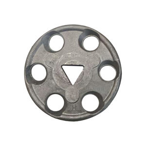Alu. Disque à doigts <span class=keywords><strong>6</strong></span> trous H droit/gauche pour machine à éplucher la plume de volaille, poulet et poulet de chair, pour ligne de traitement d'abattage - Product Image 2