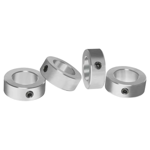 Anillos de ajuste DIN705 Acero inoxidable/acero con tornillo de fijación niquelado <span class=keywords><strong>Collar</strong></span> de eje de bloqueo - Product Image 1