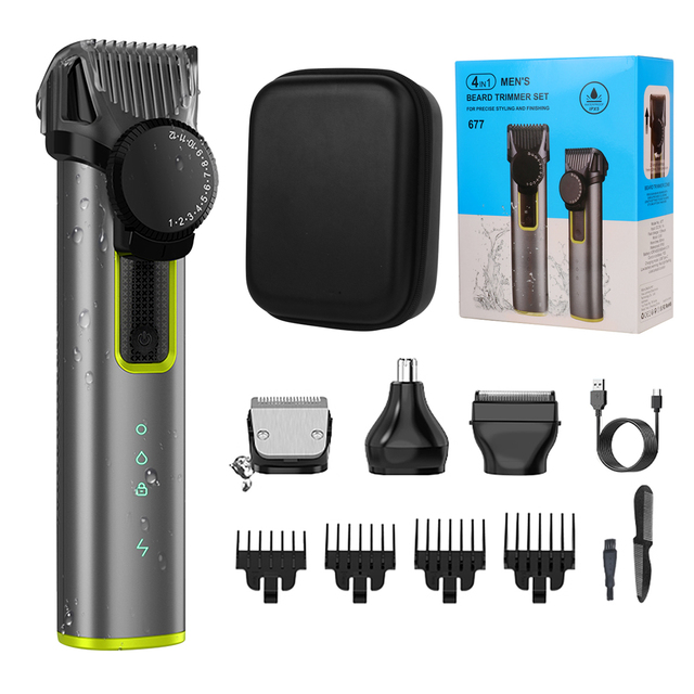 MORUI  rechargeable sintered blade body trimmer professional beard trimmer hair trimmer for men