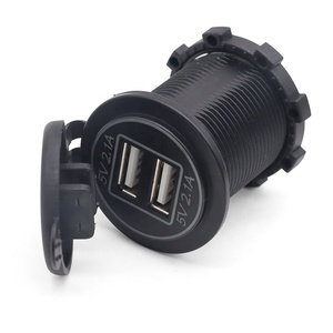 Presa di ricarica rapida per porta 12V 4.2A presa di corrente con accendisigari a LED adattatore per Auto barca marina RV - Product Image 5