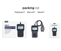 V322 Obd Ii conectores OBD 2 escáner ELM327 coche código Creader soporte completo OBDII/EOBD ABS plástico motor Detector OBD