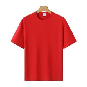 เสื้อยืดโพลีเอสเตอร์ 100% ระบายอากาศได้ดี เป็นมิตรกับสิ่งแวดล้อม ราคาโรงงานถูก รับผลิตตามสั่ง สีและโลโก้หลากหลาย สินค้าขายดี - Product Image 3