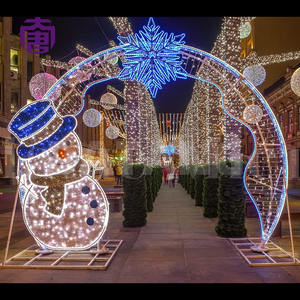 Luces LED con Motivo de Arco, Impermeables IP65, Color Personalizado, Decoraciones Navideñas y Festivas para Interiores/Exteriores con 2 Años de Garantía - Product Image 2