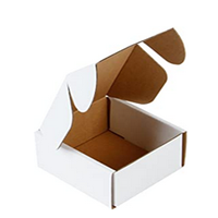 2025 Boîte ondulée pliable en carton dur e-flûte de taille personnalisée en gros pour l'expédition