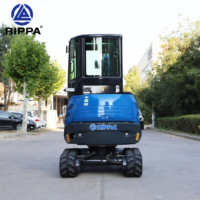 Fossé Offre Spéciale creusant la mini machine d'excavatrice des machines 2Ton d'excavatrice de ferme d'excavatrice mini avec EPA Eneine