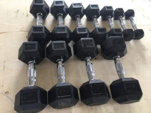 Manubrio Esagonale in Ghisa da <span class=keywords><strong>6</strong></span> <span class=keywords><strong>kg</strong></span> con Logo Personalizzato, Pesi Liberi di Alta Qualità per Esercizi Fitness - Product Image 6