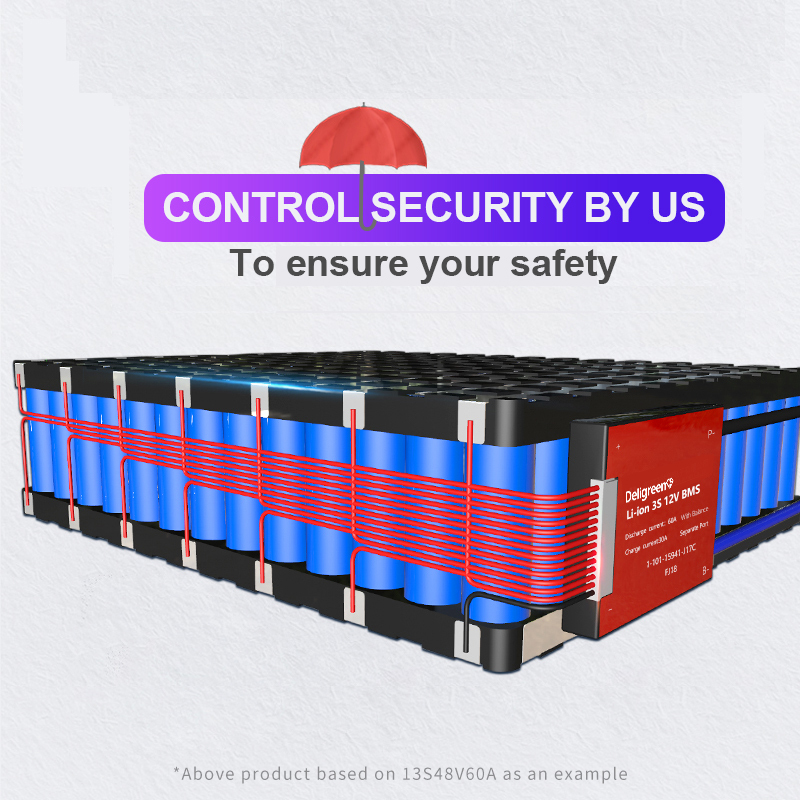 Factory Sale Waterproof 18650 Battery BMS 13s 48v 20a 30a 40a 50a 60a 13s 48v Bms 3 Years Warranty Bms · image 2