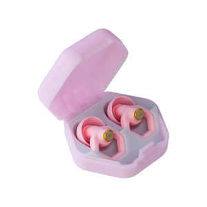 Bouchons d'oreilles en silicone souple haute fidélité NRR 23dB, meilleurs bouchons d'oreilles anti-bruit pour dormir, chasser, tirer, voyager, club - Product Image 2