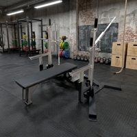 OEM ODM Vente en gros Rack combiné de compétition de squat pour haltérophilie robuste, norme IPF