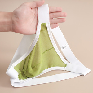 กางเกงในชายเซ็กซี่แบบไมโครธอง จีสตริง สายบาง โปร่ง โชว์สัดส่วน ทรงเตี้ย สำหรับเกย์ ชุดชั้นในชายแบบเอ็กโซติก ทีแบ็ค - Product Image 3