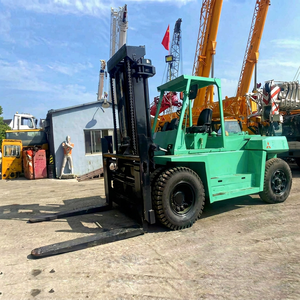 Used Komatsu TCM Mitsubishi 15ton <b>Diesel</b> Forklift 4.5m Mitsubishi 10ton Second Hand <b>Container</b> Forklift Side Shifter - Product Image 1