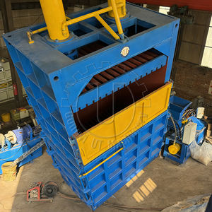 Automatic Vertical Hydraulic Baler for Aluminum Beer Can Scrap <b>Paper</b> Carton Recycling with High Safety - Product Image 5