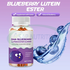 ASAP OEM Blueberry Lutein Zeaxanthin Gummy Vitamins Suplemento Lutein Gummies para el cuidado de los ojos - Product Image 3