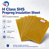 Panneau isolant en fibre de verre/fibre de polyester SHS (préimprégné DMD) pour transformateurs électriques de type sec, gaine en fibre de polyester