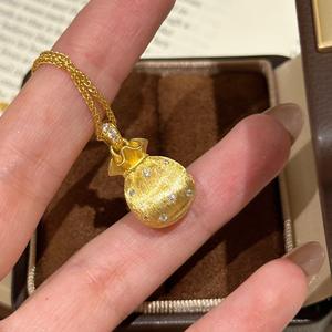 Collier pendentif en argent sterling S925 bleu Klein, pendentif en saphir à franges dynamiques haut de gamme, collier de clavicule tendance - Product Image 2