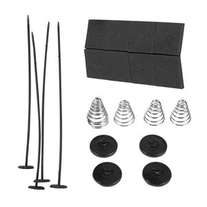 Car Radiator Fan Installation <b>Kit</b> With Nylon Cable Ties And Mounting Hardware For <b>Electrical</b> Bundle Fixing - Product Image 2