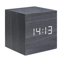 Reloj Despertador LED Azul con Logotipo Personalizado, Alimentado por USB, Regalo Promocional para Empresas, Obsequio Corporativo