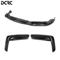 Kit d'amélioration pour BMW M8 F91 F92 F93 : Diffuseur arrière, Spoiler, Lame avant, Feux antibrouillard et Lames de ventilation/arêtes de pare-chocs arrière en fibre de carbone véritable