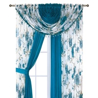 2021 Offre Spéciale Luxe Salon Volants Glands De Rideaux Décoratifs Rideaux de Fenêtre de chambre à Coucher