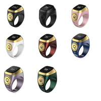 Anillo Inteligente Tasbih Islámico Musulmán 2026 con Control por Aplicación, Monitor LED y Contador de Oraciones