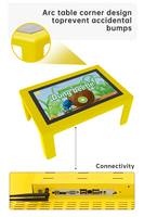 Table interactive intelligente de 43 pouces avec écran tactile Android, jeu numérique électronique, plateau de jeu infini, jeu pour enfants, aluminium