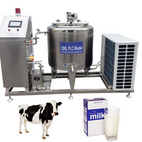 Réservoir de fermentation industriel 100L 150L 200L 300L 500 litres Refroidisseur Pasteurisateur 3 en 1 Machine de pasteurisation du yaourt et du lait