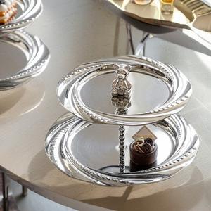 Tampilan meja kopi rumah mewah ringan piring buah berlapis banyak pendingin air penting untuk ruang tamu & Pesta - Product Image 6