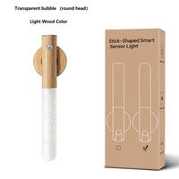 Lampe LED Intelligente Mini avec Détecteur de Mouvement pour Couloir, Hall d'Entrée, Éclairage Sensoriel pour Armoire Domestique, Rechargeable