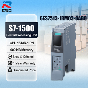 ซีพียู SIMATIC S7-1500 6ES7513-1RM03-0AB0 รุ่นใหม่แกะกล่อง ของแท้ 1513R-1 PN ชุดประมวลผลกลาง 6es7 513-1rm03-0ab0 ตัวควบคุม PLC - Product Image 1