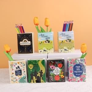 Vaso Moderno in <span class=keywords><strong>Ceramica</strong></span> a Forma di Libro, Decorazioni per Libreria, Vaso Unico per Amanti dei Libri, <span class=keywords><strong>Vasi</strong></span> per Fiori per Arredamento Casa, Piccolo Portaoggetti - Product Image 1