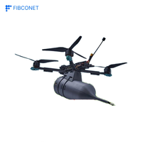 Kit de Cable Óptico de 0.37mm de Diámetro para Estación Terrestre de 5km, 10km, 20km, 30km, Bobina de Fibra Óptica para Dron FPV