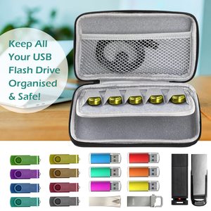 Estuche Portátil Personalizado con Logotipo, Carcasa Rígida de EVA para Memoria USB, Bolsa Organizadora de Herramientas de Viaje Impermeable - Product Image 4