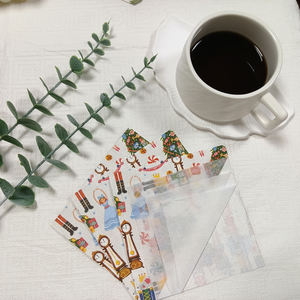 OEM personalizable servilleta de papel de lujo barato de color cena bebida <span class=keywords><strong>Decoupage</strong></span> impreso estilo bolsa - Product Image 5