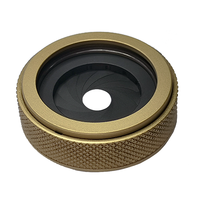 PVS14 Iris Jaune Ouverture IRIS réglable 1.5 ~ 22mm avec Module de lentille d'objectif en verre sacrificiel Anneau adaptateur de rénovation bricolage