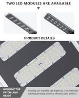 12 Volt 60w 80w 100w Lampu Jalan Tenaga Surya Panel Surya Ip65 Lampu Jalan LED