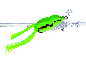 Señuelo de pesca biónico acción de natación vívida falda de silicona señuelo de rana suave Natural Topwater 4cm 6g 5,5 cm 13g - Product Image 5