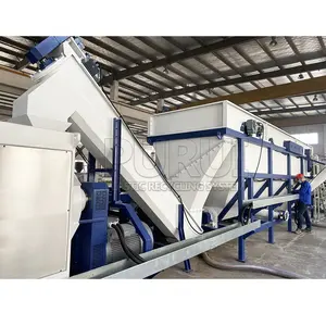 PURUI Waste plastic PE/PP films/bags recycling/washing machine/production line