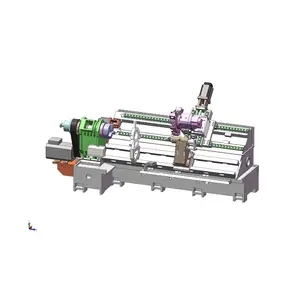 HTB5150 mesin bubut CNC Bed, mesin bubut tipe Turret Servo hidrolik pekerjaan sedang 8 posisi