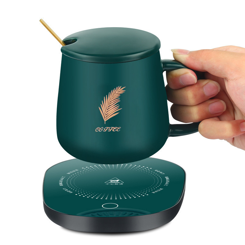 2023, горячая Распродажа, Электрический Usb-обогреватель для путешествий, керамическая чашка для чая, умная чашка для кофе для стола