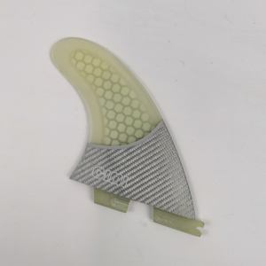 Aileron latéral de planche de surf personnalisable de haute qualité avec noyau en nid d'abeille et double ailerons pour une fixation sécurisée - Product Image 5