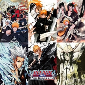 Póster de <span class=keywords><strong>Anime</strong></span> <span class=keywords><strong>Bleach</strong></span>, nueva edición, pegatina de impresión <span class=keywords><strong>HD</strong></span> para dormitorio, animación japonesa, arte de pared, decoración al por mayor de alta calidad - Product Image 1
