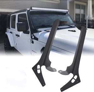 Support de montage de barre lumineuse led 50 pouces <span class=keywords><strong>52</strong></span> pouces pour jeep pour wrangler jl 2018 + - Product Image 1