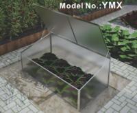 Mini serre de jardin en polycarbonate avec cadre en aluminium écologique Assemblage facile pour une utilisation intérieure/extérieure Pots de fleurs Jardinières