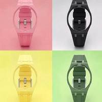 Nouvelle Montre Homme à Quartz 2026, Cadran Coloré à Aiguilles, Boîtier en Alliage, Cadran Rond 38mm, Fermoir Invisible, Date Automatique