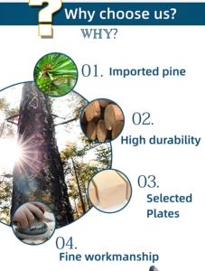 High Quality Wood Pigeon Breeder Cage with Baskets Pet House Furniture for Pigeon Owners - Product Image 6